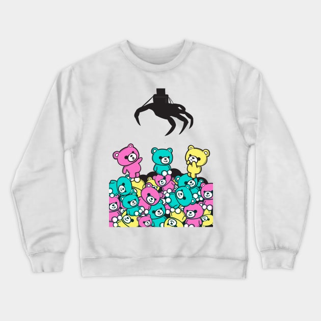 The Claw Crewneck Sweatshirt by GummiMonkey